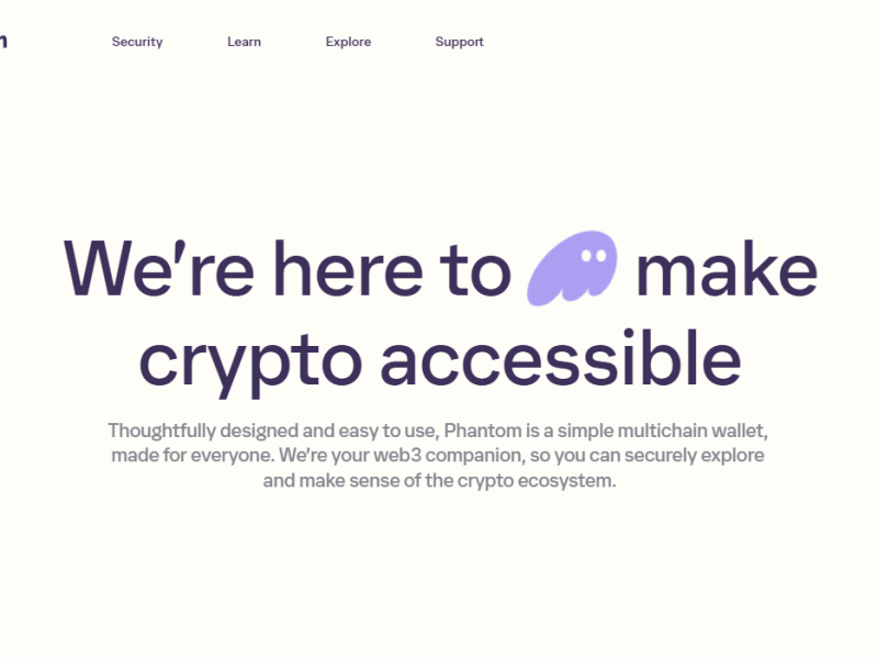 Phantom Wallet | Extension Download | Official Site
